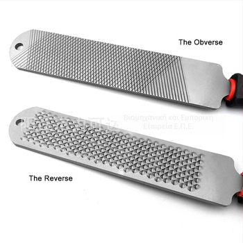 Σε απόθεμα Λίμα πετάλου 8 ιντσών 14 ιντσών Εργαλείο επισκευής οπλών διπλής όψης Λίμα πετάλου με λαβή για το δωμάτιο αλόγων Εργαλείο φροντίδας πετάλου