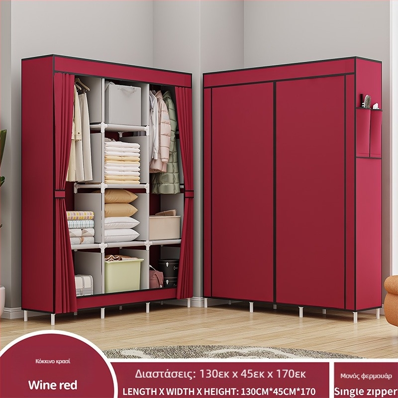 Πολυλειτουργική ντουλάπα από ύφασμα ανθεκτικό στη σκόνη στη Νότια Αμερική, με τις καλύτερες πωλήσεις, ντουλάπα σπιτιού, ντουλάπι υπνοδωματίου, συναρμολόγηση, αποθήκευση, ντουλάπι αποθήκευσης