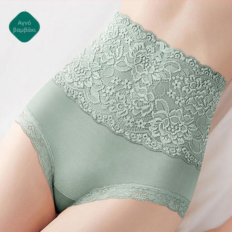 Meiyasi Silk Crotch Elegant Ψηλόμεσο Δαντελένιο Εσώρουχο Γυναικείο από Βαμβάκι, Καβάλο, Εσώρουχο για Άρση Γλουτών, Γυναικεία Εσώρουχα Χονδρικής