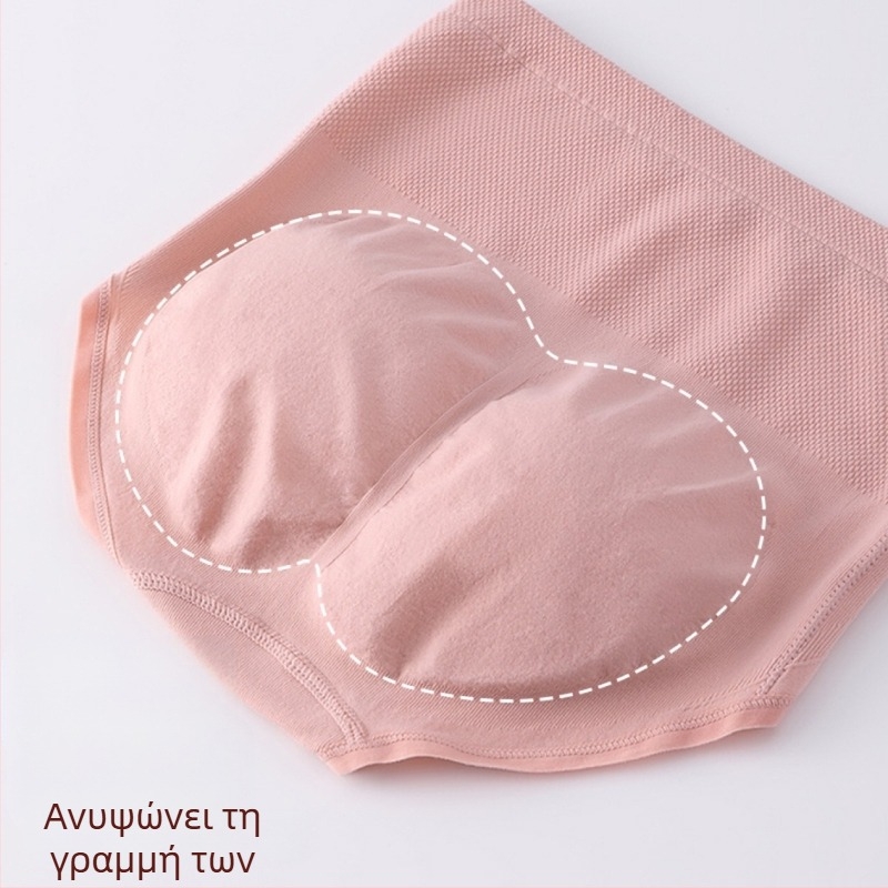 Γυναικεία εσώρουχα με φλις επένδυση, φθινοπωρινό και χειμερινό βαμβακερό, ψηλόμεσο, με σύσπαση στην κοιλιά, ανόρθωση ισχίων, ζεστά και ανθεκτικά στο κρύο, για προστασία από τη μέση.