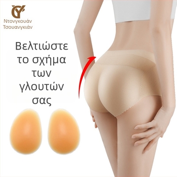 Διασυνοριακό επίθεμα ισχίου σιλικόνης ψεύτικων γλουτών, αυτοκόλλητο φυσικό, χωρίς ραφές, ανυψωτικό ισχίο, ενίσχυση, τεχνητό ένθετο