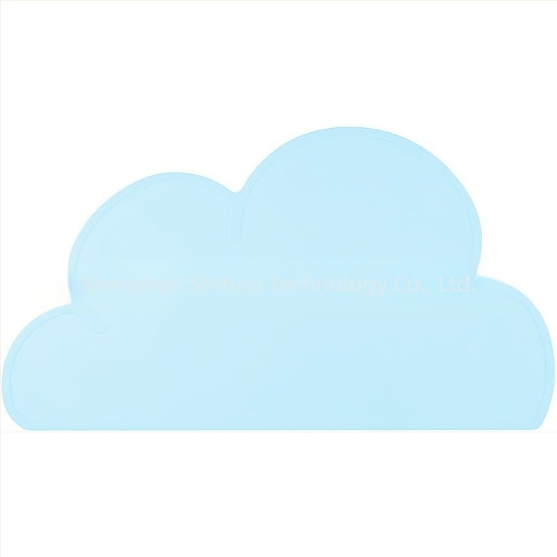 Πυκνωμένο παιδικό σουπλά σιλικόνης Cloud θερμομονωτικό χαλάκι Creative Coaster Pet αντιολισθητικό χαλάκι διαρροών αντιηλιακό τραπεζομάντιλο