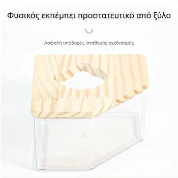 Μπάνιο Hamster Μπανιέρα Μπάνιου Άμμος Λεκάνη Τουαλέτας Διπλής Χρήσης Άμμος Μπάνιου Golden Bear Άμμος Ούρων Αντιπυρετική Εξωτερικές Παροχές