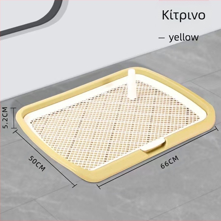Υπερμεγέθης τουαλέτα σκύλου επίπεδη τουαλέτα σκύλου αντι-πιτσιλίσματα τουαλέτα κατοικίδιων ζώων αποσπώμενη εύκολη στον καθαρισμό λεκάνη ούρων σκύλου χονδρικής