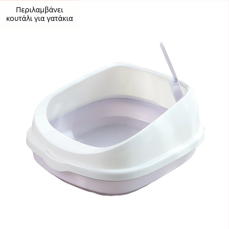 Μεγάλη άμμος για γάτες Υπερμεγέθης, πλήρως ημικλειστή τουαλέτα για γάτες, εξαιρετικά μεγάλη άμμος για γάτες με αντιιδρωτικό, είδη για κατοικίδια γάτας