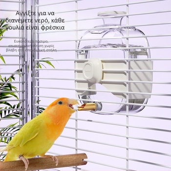 Buka Star Parrot Pin Kettle Bird Drinker Xuanfeng Αυτόματος τροφοδότης νερού Tiger Skin Bugs Μεγάλος τροφοδότης νερού