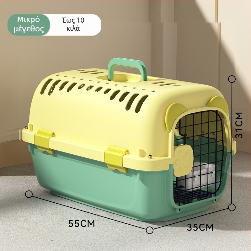 Απλό μαύρο βασικό κουτί αέρα της United Airlines μεγάλος χώρος αναπνεύσιμος έξω κουτί γάτας σκύλου προμήθειες κατοικίδιων ζώων χονδρικής