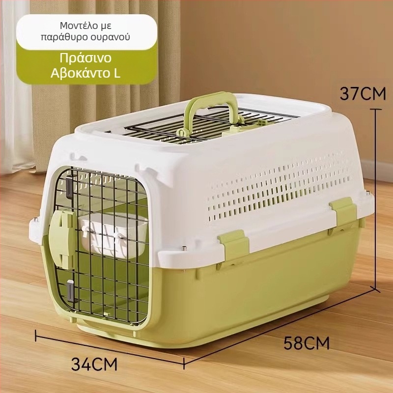 Απλό μαύρο βασικό κουτί αέρα της United Airlines μεγάλος χώρος αναπνεύσιμος έξω κουτί γάτας σκύλου προμήθειες κατοικίδιων ζώων χονδρικής