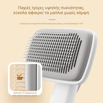 Χτένα για κατοικίδια σε διασυνοριακό επίπεδο για γάτες, βελόνα μαλλιών, χτένα για σκύλους, βούρτσα για σκύλους, τεχνητή χτένα για γάτες, είδη κατοικίδιων ζώων