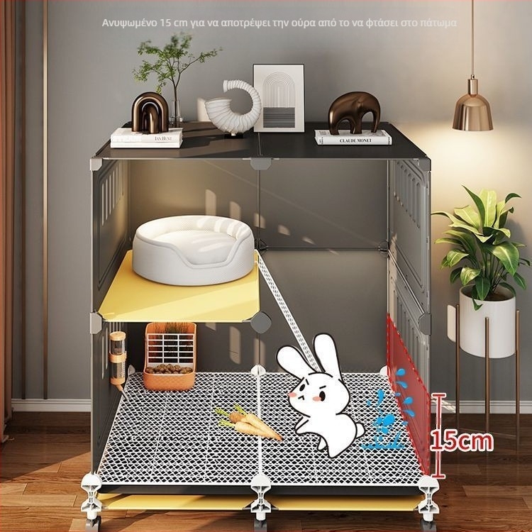 Κλουβί για κουνέλι Εσωτερική φωλιά ύπνου Κουνέλι Anti-spray Ούρων Ειδική βίλα Μεγάλο Έξτρα Μεγάλο Ολλανδικό γουρούνι Ινδικό χοιρίδιο