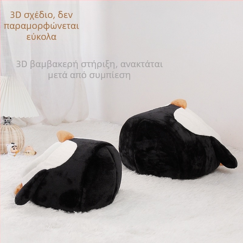 Zhen κατοικίδιο φωλιά εργοστάσιο jizai ημι-κλειστή φωλιά ιπτάμενος σκίουρος ινδικό χοιρίδιο ζεστό κατοικίδιο φωλιά χειμώνα πιγκουίνος πυκνή φωλιά βαμβακιού