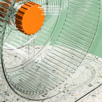 Βάση για τρέξιμο χάμστερ Golden Bear Διευρυμένη και εξαιρετικά μεγάλη ρόδα τρεξίματος για χάμστερ με διπλό ρουλεμάν και ρυθμιζόμενο ύψος, είδη για κατοικίδια