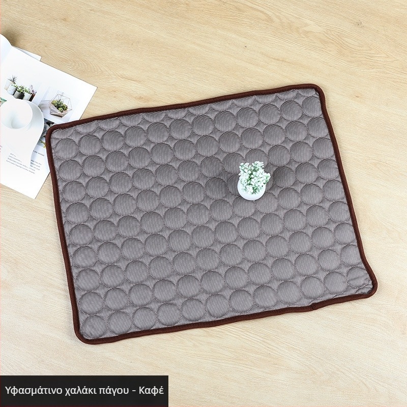 Pet Ice Silk Mat Καλοκαιρινό δροσερό χαλάκι για σκύλους Πατάκι καναπέ για γάτες και σκύλους Δροσερό χαλάκι για σκύλους Πατάκι για γάτες και σκύλους Πατάκι για κατοικίδια Ice Mat