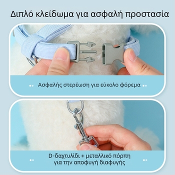 Νέο γιλέκο σχοινιού έλξης για σκύλους σε στυλ αρκούδας, ιμάντας στήθους κουταβιού, ιμάντας στήθους για κατοικίδια, χονδρικής πώλησης