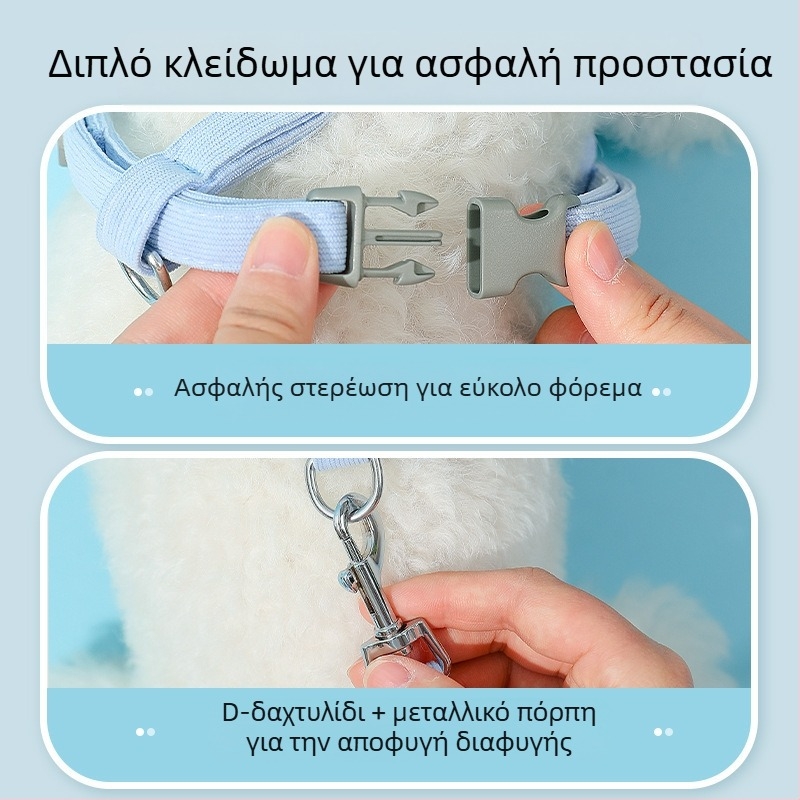 Νέο γιλέκο σχοινιού έλξης για σκύλους σε στυλ αρκούδας, ιμάντας στήθους κουταβιού, ιμάντας στήθους για κατοικίδια, χονδρικής πώλησης