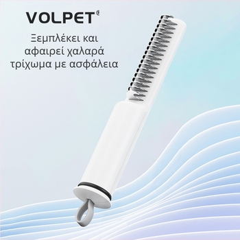 Χτένα ξεμπερδέματος για μικρά σκυλιά Teddy και Golden Retriever, χτένα για γάτες σε απόθεμα για την αφαίρεση χαλαρού τριχώματος