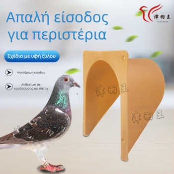 Jin Yuwang περιστέρι προμήθειες περιστεριών πόρτα κλουβιού ευρωπαϊκού τύπου πόρτα εισόδου κλουβιού περιστεριών συσκευή εισόδου κλουβιού άλματος