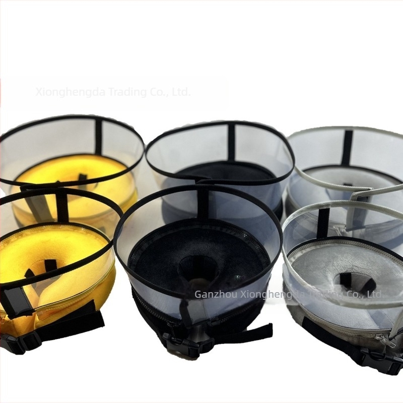 Σκύλος, γάτα, μύτη, PVC, φουσκωτό κολάρο για κατοικίδια, ζώο, αντι-δάγκωμα, αντιγρατσουνιές, αντιγλείψιμο, ομορφιά, Pp, αφαιρούμενο διάφραγμα