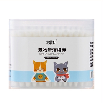 Xiao Hanzai μπατονέτα καθαρισμού αυτιών σκύλου για γάτες και σκύλους, διπλής χρήσης, συνδυαστική μπατονέτα καθαρισμού αυτιών κατοικίδιων, νερό για σκάψιμο αυτιών