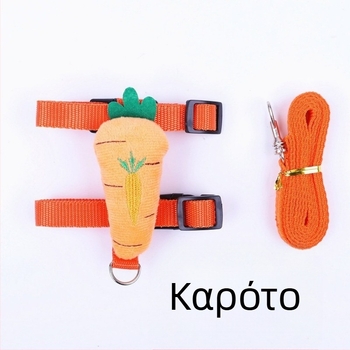 Σχοινί έλξης κουνελιού χαριτωμένο σχοινί έλξης σε σχήμα Ι για γάτες, στήθος κουνελιού, πλάτη, κατοικίδιο, έξω, σχοινί έλξης για περπάτημα κουνελιού σε απόθεμα χονδρικής