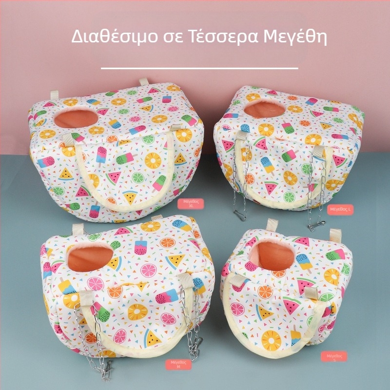 Xiaoxiaojia τσάντα μελιού βαμβακερή φωλιά χάμστερ λουλούδι κλαδί ποντίκι αιώρα καλοκαιρινό ινδικό χοιρίδιο ύπνος φωλιά σκίουρος παπαγάλος κρεμαστή φωλιά Totoro