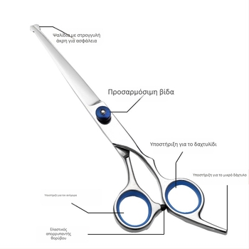 Ψαλίδι κατοικίδιων ζώων απευθείας από το εργοστάσιο επαγγελματικό ψαλίδι κουρέματος μαλλιών σκύλου Ψαλίδι κουρέματος μαλλιών Teddy στολή κουρέματος ομορφιάς κατοικίδιων ζώων