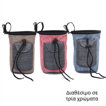 Εξατομικευμένη τσάντα τροφής για σκύλους με όνομα κατοικίδιου, τσάντα μέσης εκπαίδευσης σκύλου, φορητή εξωτερική τσάντα τροφής για κατοικίδια, τσάντα τροφής για σκύλους