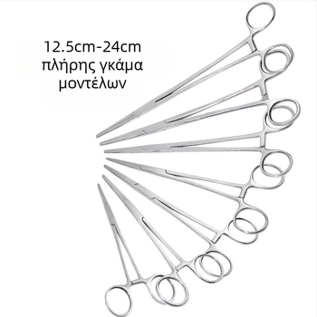 Χονδρική ιατρική από ανοξείδωτο χάλυβα αιμοστατική λαβίδα λαβίδα αποφλοίωσης μαλλιών λαβίδα βεντούζας χειρουργικές λαβίδες αγγειακές λαβίδες ίσιος αγκώνας επίπεδο σημείο στόματος