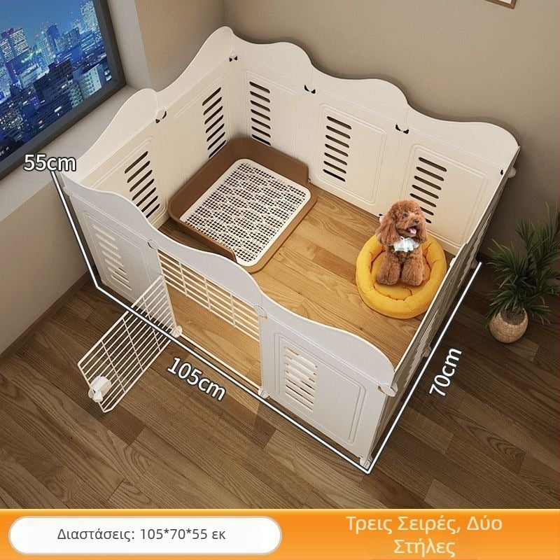 Φράχτης κατοικίδιων ζώων, ένα δωμάτιο, ένας σκύλος φύλακας, εσωτερικό κλουβί για σκύλους, μεσαίου και μικρού μεγέθους, φράχτης πόρτας απομόνωσης Bixiong