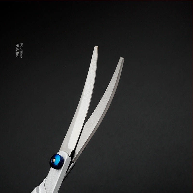 Άμεσες πωλήσεις εργοστασίων Επαγγελματικά ψαλίδια κουρέματος, καμπυλωτά ψαλίδια για τρίχες σκύλων, κούρεμα αρκουδάκι για σκύλους, κομμωτήρια, εργαλεία ομορφιάς, ψαλίδια κατοικίδιων ζώων