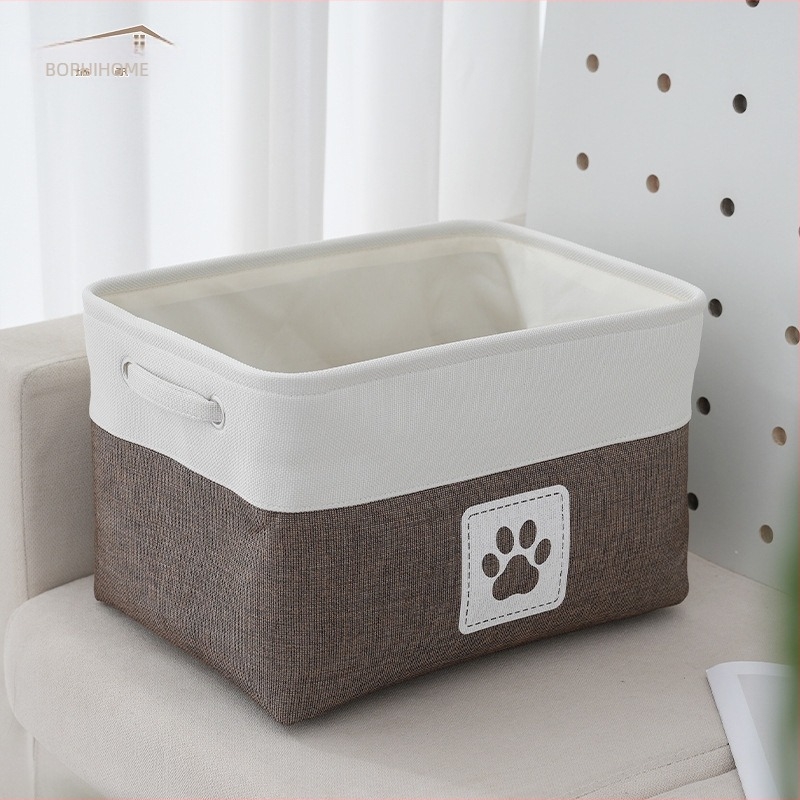 Νέο πτυσσόμενο καλάθι αποθήκευσης υφασμάτων για οικιακή χρήση, καλάθι αποθήκευσης ρούχων παιχνιδιών για υπνοδωμάτιο, καλάθι αποθήκευσης βρώμικων ρούχων μεγάλης χωρητικότητας