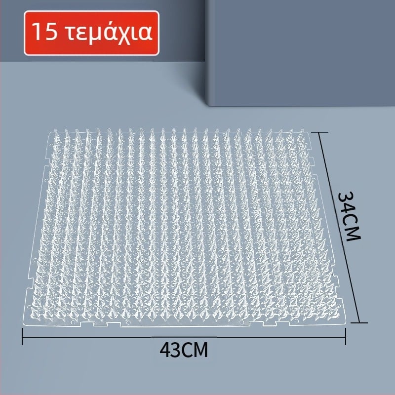 Αντιθαμβωτικό χαλάκι για γάτες που απωθεί τα καρφιά, πάνω κρεβάτι, μαξιλάρι για αναρρίχηση ούρων, προστασία από αγκάθια, ξύσιμο στον καναπέ, απομόνωση γάτας, περιορισμένη περιοχή, ξύλινο δίχτυ για αγκάθια