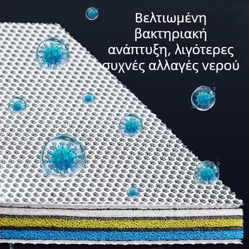 15D Φίλτρο ενυδρείου από βαμβάκι υψηλής πυκνότητας, πυκνωμένο βαμβάκι φίλτρου, χωρίς κόλλα, χωρίς σάπιο, ποιοτικό νερό, χημικό βαμβάκι για ενυδρείο