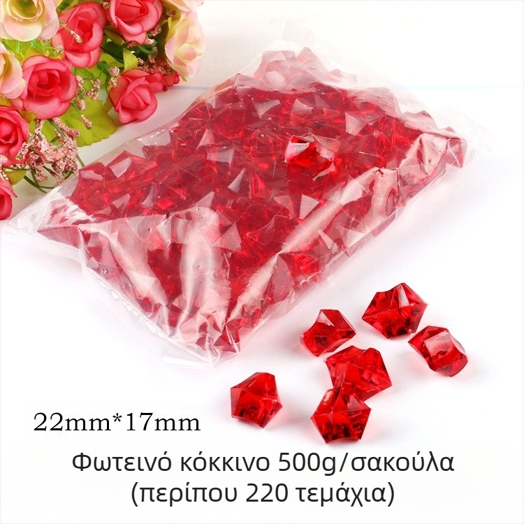 Ακρυλική κρυστάλλινη πέτρα πολύχρωμο στολίδι τοπίο δεξαμενή ψαριών πέτρα ομορφιά Chen διακόσμηση λούνα παρκ παιχνίδια στηρίγματα κατασκευαστές χονδρικής