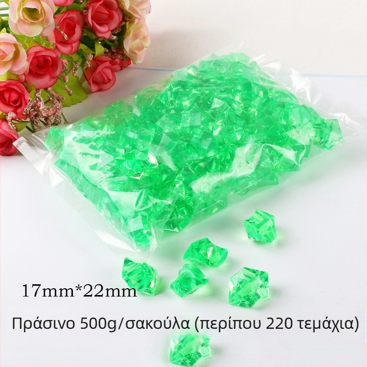 Ακρυλική κρυστάλλινη πέτρα πολύχρωμο στολίδι τοπίο δεξαμενή ψαριών πέτρα ομορφιά Chen διακόσμηση λούνα παρκ παιχνίδια στηρίγματα κατασκευαστές χονδρικής