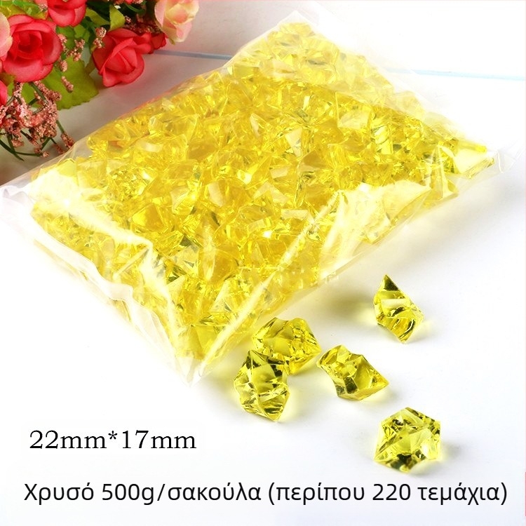 Ακρυλική κρυστάλλινη πέτρα πολύχρωμο στολίδι τοπίο δεξαμενή ψαριών πέτρα ομορφιά Chen διακόσμηση λούνα παρκ παιχνίδια στηρίγματα κατασκευαστές χονδρικής