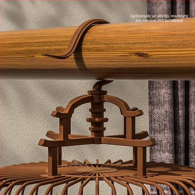 Birdcage Home Μεγάλη Πολυτελής Βίλα Vintage Πλαστικό Κλουβί Μεταφοράς Παιώνια Δέρμα Τίγρης Μαργαριτάρι Κλουβί Πουλιών Παπαγάλου