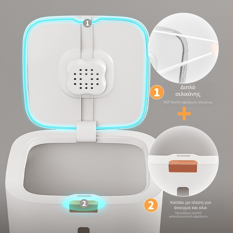 Κουβάς ρυζιού, ανθεκτικός στα έντομα, αδιάβροχος, κουβάς προσώπου, σφραγισμένος οικιακός κουβάς σιτηρών, δεξαμενή ρυζιού, κουτί αποθήκευσης ρυζιού για τρόφιμα, βάζο αποθήκευσης αλευριού