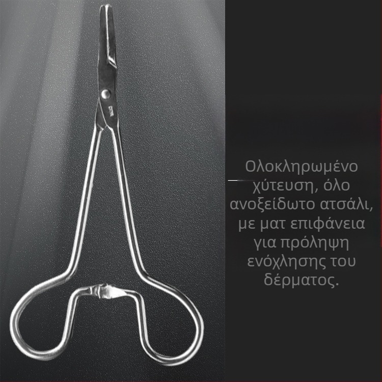 Πένσα για ξετρύπημα αυτιών από ανοξείδωτο ατσάλι, πένσα για ξετρύπημα αυτιών σκύλου, πένσα για το στόχαστρο γάτας, είδη καθαρισμού αυτιών για κατοικίδια,