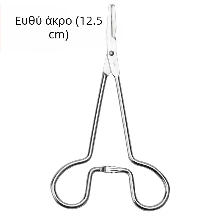 Πένσα για ξετρύπημα αυτιών από ανοξείδωτο ατσάλι, πένσα για ξετρύπημα αυτιών σκύλου, πένσα για το στόχαστρο γάτας, είδη καθαρισμού αυτιών για κατοικίδια,