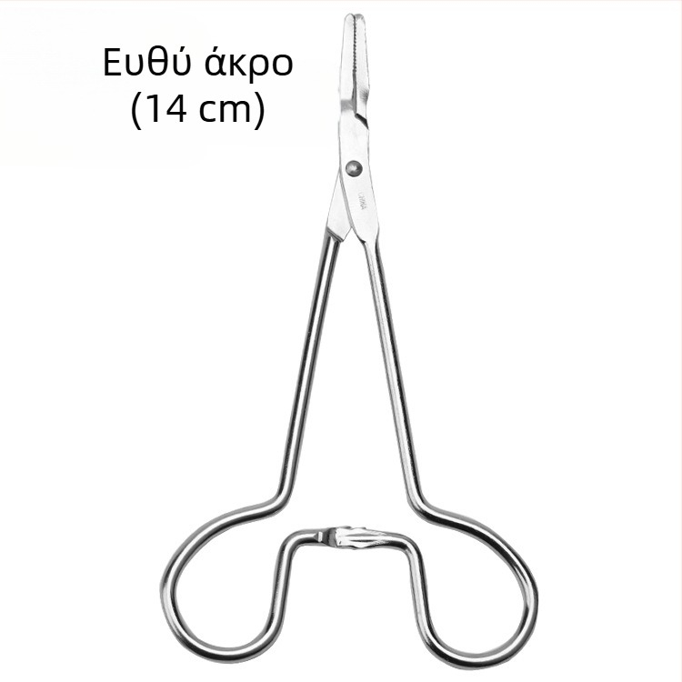 Πένσα για ξετρύπημα αυτιών από ανοξείδωτο ατσάλι, πένσα για ξετρύπημα αυτιών σκύλου, πένσα για το στόχαστρο γάτας, είδη καθαρισμού αυτιών για κατοικίδια,