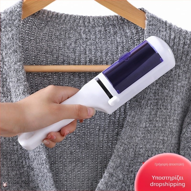 Κυλινδρική συσκευή στεγνού καθαρισμού Βούρτσα αφαίρεσης σκόνης ρούχων Κολλώδης βούρτσα Βούρτσα αναρρόφησης Κολλώδης τρίχα Τεχνουργήματα κολλώδης κύλινδρος μαλλιών Βαμμένα μαλλιά