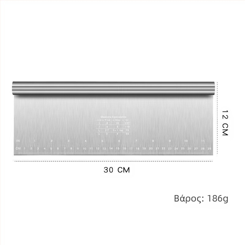 Κόφτης νουντλς από ανοξείδωτο ατσάλι με κλίμακα, ξύστρα σκόνης λουκάνικου, αλεύρι, κόφτης νουντλς, εργαλείο χειροποίητου προϊόντος κουζίνας, ζεστό πώληση στο Amazon