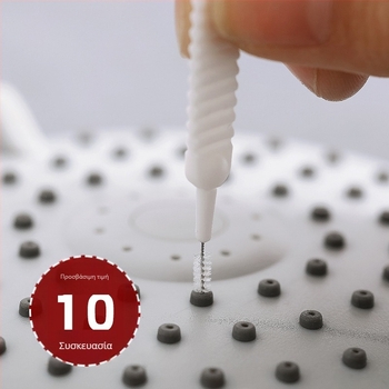 Βούρτσα καθαρισμού ντους, τεχνητό βυθοκόρο, πολυλειτουργικό ακροφύσιο, τρύπα μπάνιου, κενό κινητού τηλεφώνου, καθαρισμός τρύπας οικιακής χρήσης, μικρή βούρτσα