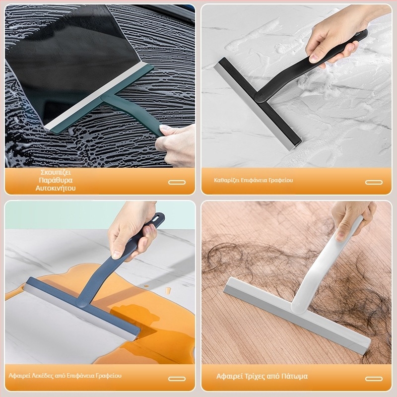 Σκουπίστε γυάλινα αντικείμενα οικιακής χρήσης διπλής όψης ξύστρα γυαλιού πολυλειτουργικό εργαλείο καθαρισμού παραθύρων υαλοκαθαριστήρα πλύσης γυαλιού