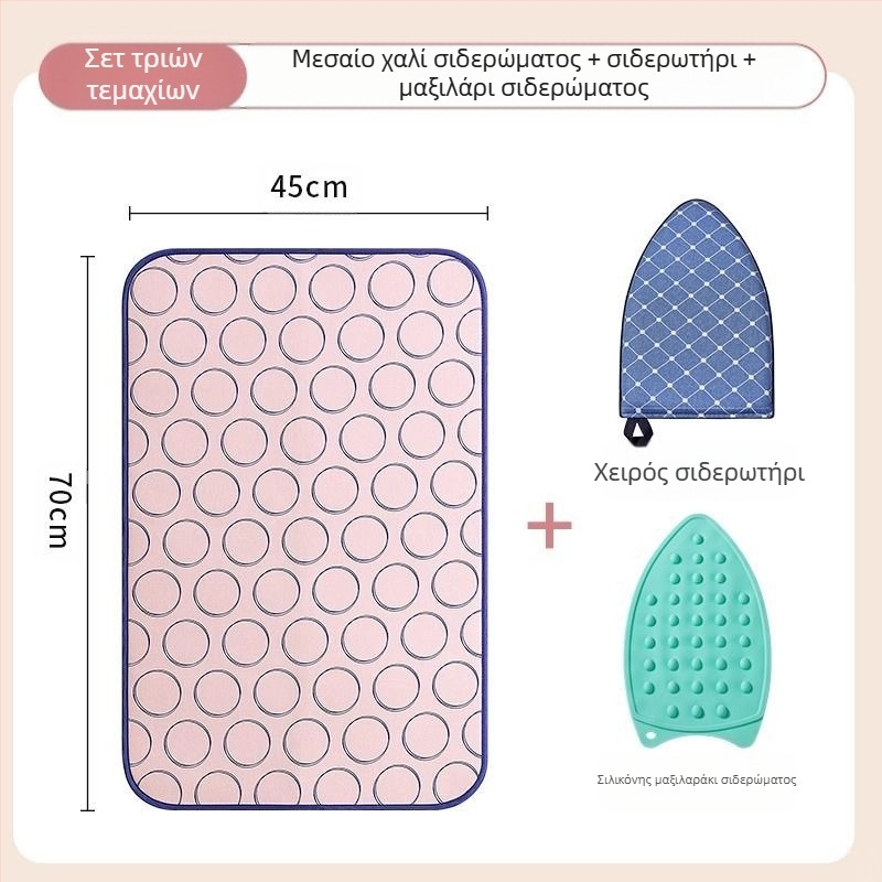 Οικιακή σιδερώστρα Οικιακό σιδερώστρα Έξι στρώσεις παχύρρευστη θερμομόνωση Αδιάβροχη πτυσσόμενη φορητή με σίδερο κρεμαστή μηχανή σιδερώματος για σιδέρωμα