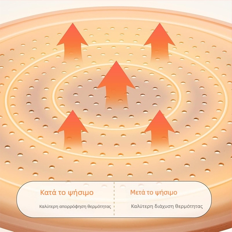 Amazon Αντικολλητικό Δίσκος Πίτσας Ανθεκτικός σε Υψηλή Θερμοκρασία Εύκολος Καθαρισμός με Τρύπες Δίσκος Πίτσας Σιλικόνης Κατάλληλος για Τρόφιμα Είδη Ψησίματος