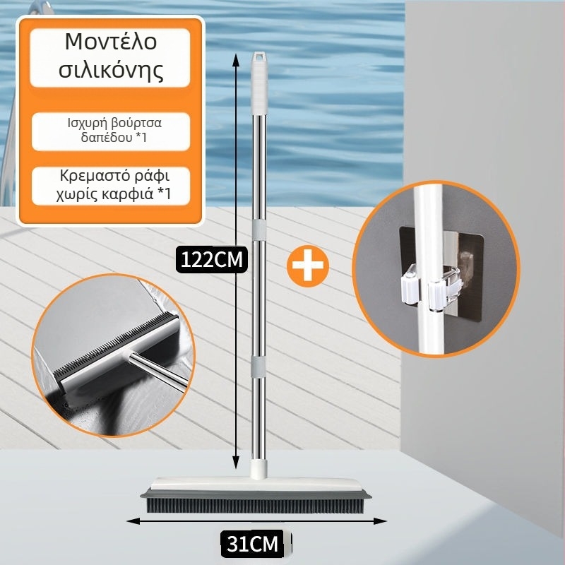 Βούρτσα δαπέδου μπάνιου, βούρτσα με μακριά λαβή, βούρτσα για πλακάκια τουαλέτας, βούρτσα μπάνιου με σκληρές τρίχες, βούρτσα καθαρισμού δαπέδου με πλακάκια, βούρτσα σιλικόνης