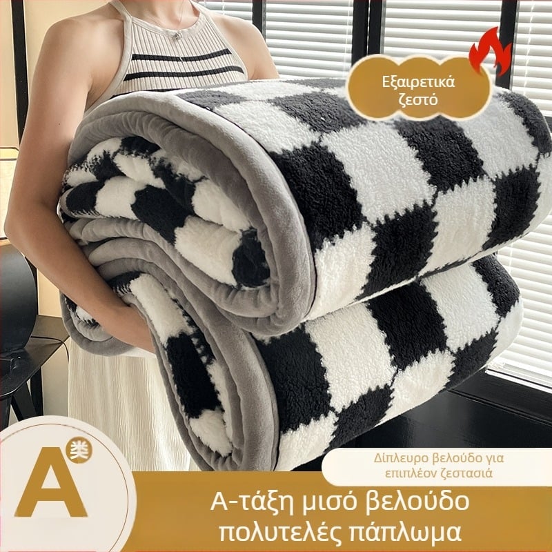 Νέα κουβέρτα βελούδου από βαμβάκι κατηγορίας A Shu, μαξιλάρι, ζεστή κουβέρτα, στρώμα με επένδυση, μπορεί να απλωθεί και να καλύψει τη διασυνοριακή παραγωγή παρτίδων εξωτερικού εμπορίου