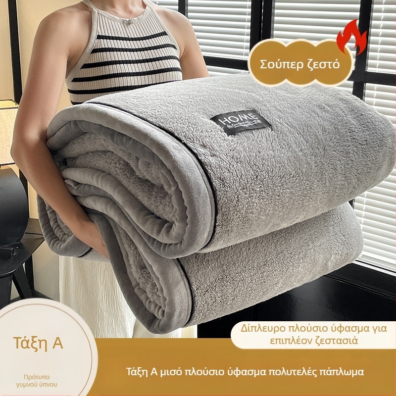 Νέα κουβέρτα βελούδου από βαμβάκι κατηγορίας A Shu, μαξιλάρι, ζεστή κουβέρτα, στρώμα με επένδυση, μπορεί να απλωθεί και να καλύψει τη διασυνοριακή παραγωγή παρτίδων εξωτερικού εμπορίου